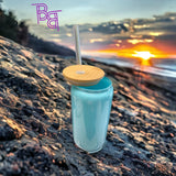 16oz Glitter Libby Glass Can Sublimation Blank