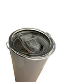 Dual Lid Sublimation Tumbler