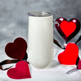 Stainless Steel Champagne Flute Sublimation Blank  - 6 oz.