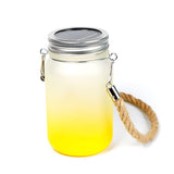 Sublimation Solar-Powered LED Colored Mason Jar Lights Lantern