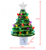 Christmas Tree Ceramic Night Light