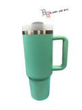 40oz Mega Stainless Steel Travel Tumbler with Handle