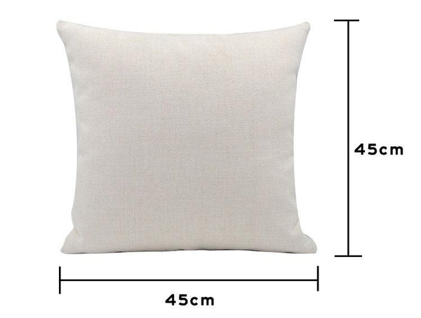 Linen Cushion Cover 18” x 18” Blank for Sublimation