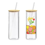 25oz Clear Glass for Sublimation  Tumbler