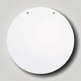 Sublimation MDF Hardboard Door Decor Round With Holes